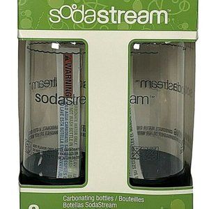 SodaStream Carbonating Bottles 2 Pack 1 Liter NEW